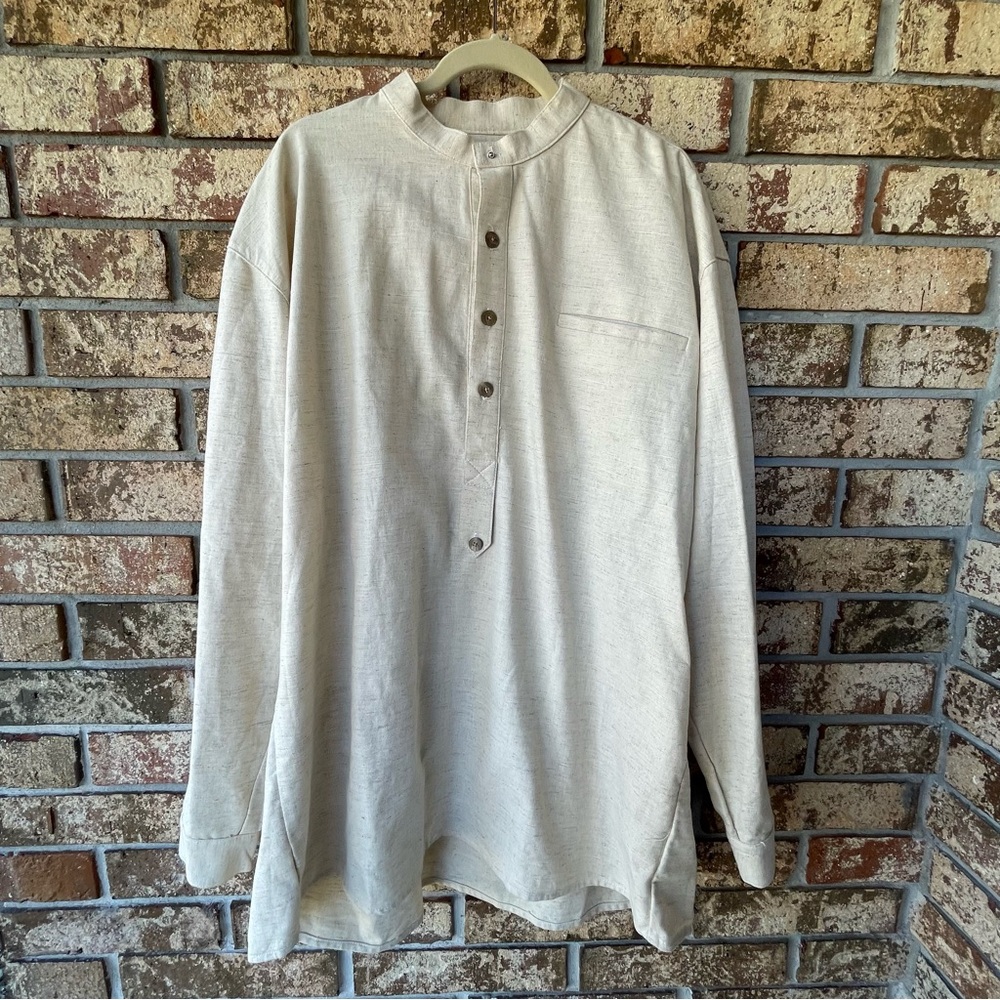 Men’s Classic Old West Styles Reenactment Shirt Size XL Excellent Condition!